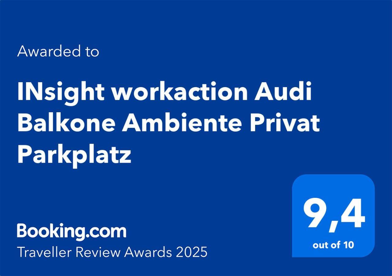 شقة Insight Workaction Audi Balkone Ambiente إنغولشتات المظهر الخارجي الصورة